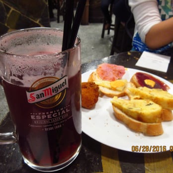 El Tigre - My "German" amount of Sangria with free tapas. - Tapas Bars Near Me - Madrid, M El Tigre - My "German" amount of Sangria with free tapas. - Tapas Bars Near Me - Madrid, M