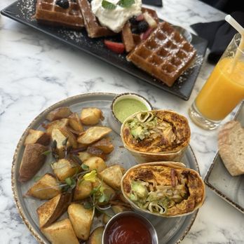 The Corner - Breakfast Burrito and Belgian Waffles - Breakfast & Brunch Near Me - Glendale, California