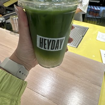 Heyday Eatery - Matcha coconut water - Breakfast & Brunch Near Me - Chicago, Illinois