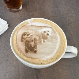 Caramel latte with picture added Caramel latte with picture added