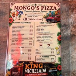 Mongo's Sandwich & Pizza - There delicious pizza selection