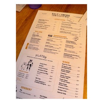 Salt + Smoke - Menu - Bars Near Me - Saint Louis, Missouri