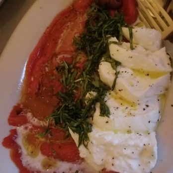 Edo's Squid - Roasted red peppers with fresh mozzarella - Italian Near Me - Richmond, Virginia