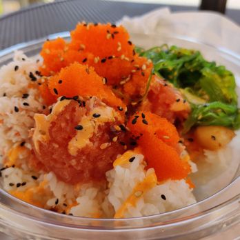 Hi Poke Seaport Village - Poke Bowl? Rice, seaweed, scallops, tuna, crab. - Poke Near Me - San Diego, California Hi Poke Seaport Village - Poke Bowl? Rice, seaweed, scallops, tuna, crab. - Poke Near Me - San Diego, California