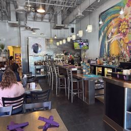 Inside the restaurant