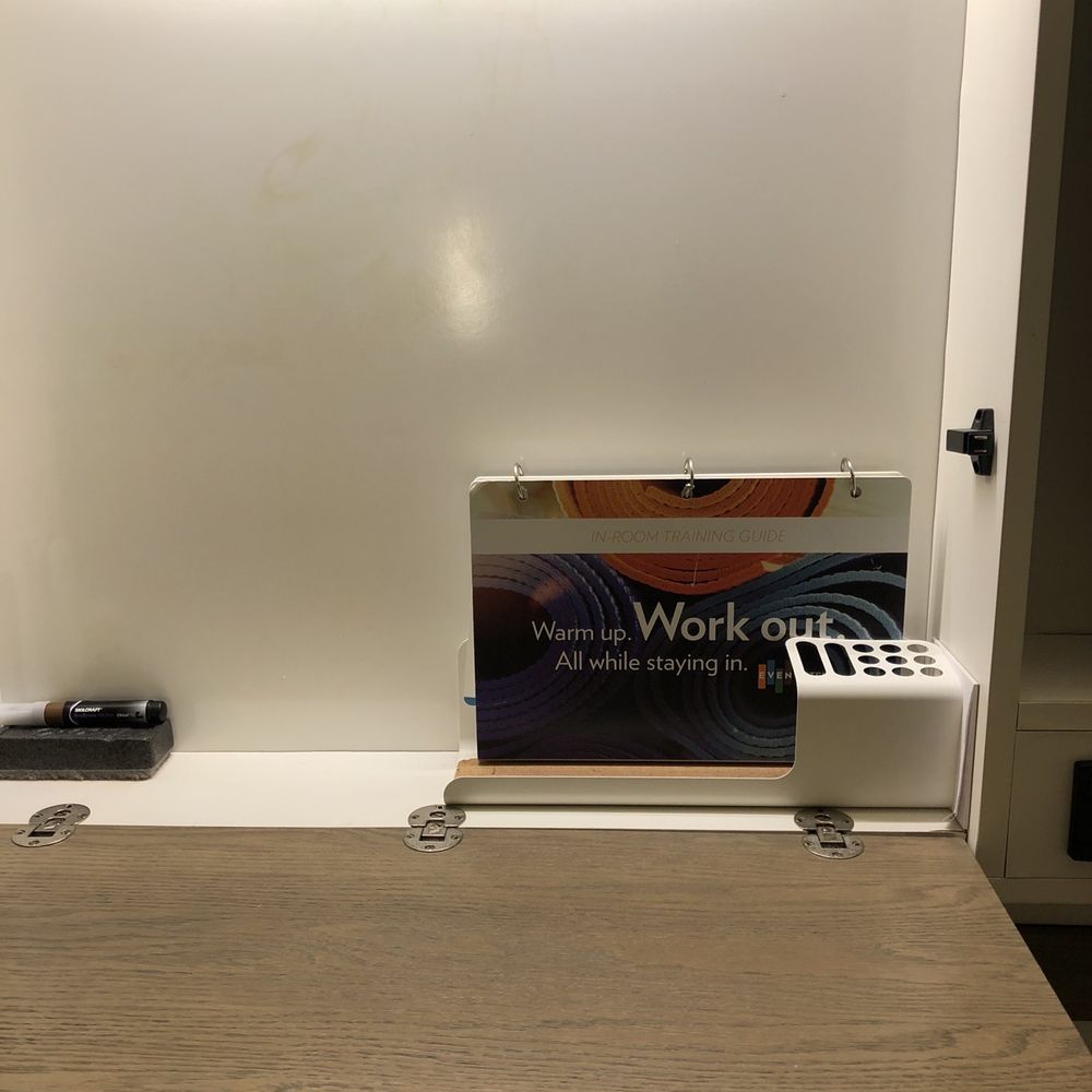 EVEN Hotel Norwalk - Exercise book location in stand up desk - Hotels Near Me - Norwalk, Connecticut