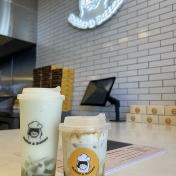 Bubble & Butter - Honeydew Coconut Bliss & Brown Sugar Dirty Boba Milk - Patisserie/Cake Shop Near Me - Chula Vista, California