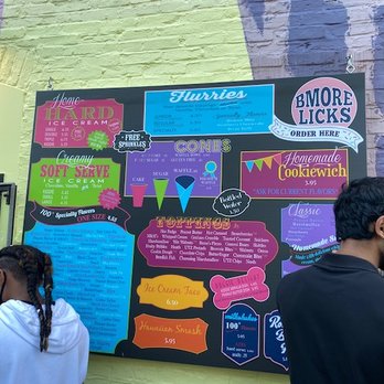 Bmore Licks - Ice Cream & Frozen Yogurt Near Me - Baltimore, Maryland