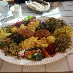 Vegetarian platter Vegetarian platter