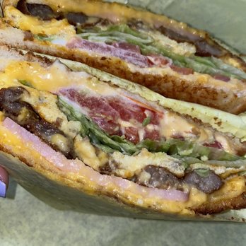 Angel's Restaurant - Breakfast sandwich with three meats! - Mexican Near Me - Richmond, California