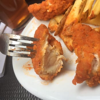 Elephant & Castle - This was the uncooked chicken I ordered. Every piece was like this. - British Near Me - Seattle, Washington