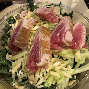 FISH DISTRICT - Citrus Kale with Ahi - Seafood Near Me - San Diego, California