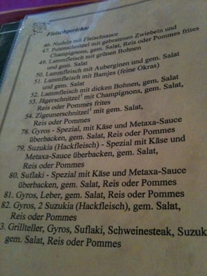 Menu photo 1 Rhodos Wittmund, NI