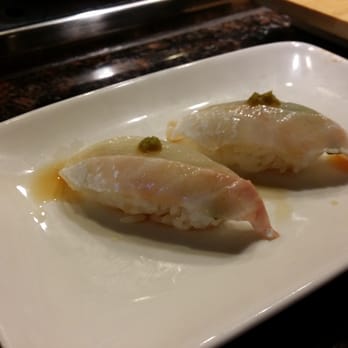 Sushi World - Hirame (Turbot) - Sushi Bars Near Me - Cypress, California