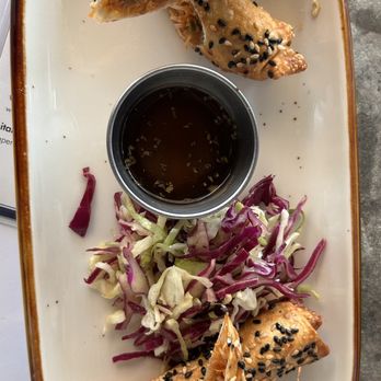 Moonshadows - Duck and shiitake mushroom spring rolls - Seafood Near Me - Malibu, California