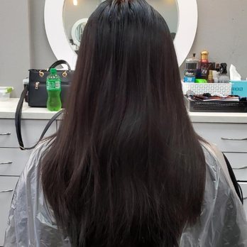 Yashi - My hair before. you can see the left side was cut differently from the right looks like it has more layers - Hair Salons Near Me - Westminster, California Yashi - My hair before. you can see the left side was cut differently from the right looks like it has more layers - Hair Salons Near Me - Westminster, California