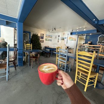 Sunny Bakery Cafe - Dirty Chai Latte - Cafes Near Me - Carmel Valley, California
