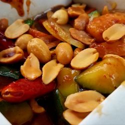 Wok 'N Go - Kung Pao Shrimp is good