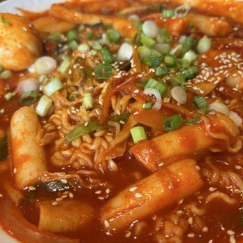 Dubu Dubu - Rabokki...tteokbokki with ramen noodles - Korean Near Me - Houston, Texas Dubu Dubu - Rabokki...tteokbokki with ramen noodles - Korean Near Me - Houston, Texas