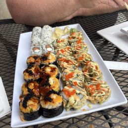 Fuji Roll, Philly Roll, Godzilla Roll