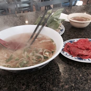 Pho Binh - Pho Tai beef on the side - Vietnamese Near Me - Houston, Texas
