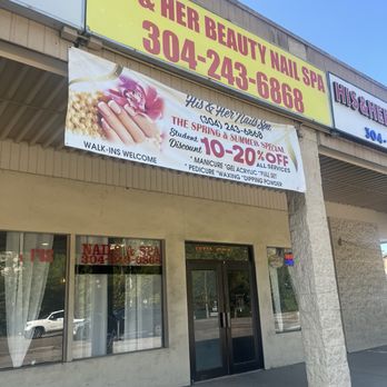 His & Her Nails Spa - Outside - Day Spas Near Me - Wheeling, West Virginia