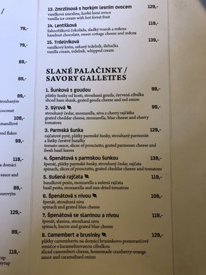 Menu photo 3 MLS Creperie Český Krumlov, JC