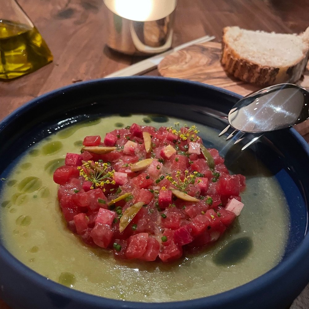 World Spa - Tuna tartare at restaurant - Day Spas Near Me - Brooklyn, New York