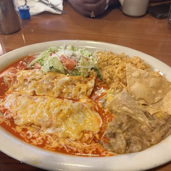 Lucy's Diner - Chicken Enchiladas - American Near Me - Fontana, California Lucy's Diner - Chicken Enchiladas - American Near Me - Fontana, California