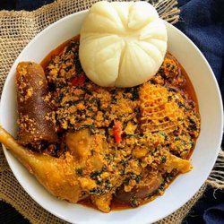Mama Afrika Food - Pounded Yam and Egusi