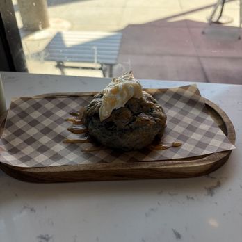Before n After - Blueberry scone - Coffee & Tea Near Me - La Palma, California