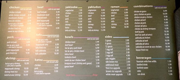 Menu photo 6 Okinawa Teriyaki Seattle, WA Menu photo 6 Okinawa Teriyaki Seattle, WA