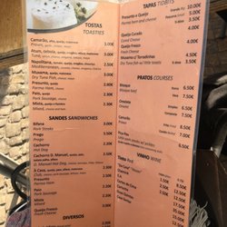 Sitio Café - Menu