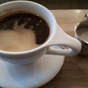 Aviano Coffee - 10 oz. Americano with almond milk. Mild, not acidic or bitter. - Coffee & Tea Near Me - Denver, Colorado Aviano Coffee - 10 oz. Americano with almond milk. Mild, not acidic or bitter. - Coffee & Tea Near Me - Denver, Colorado