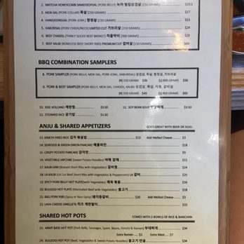 Dolpan Seoul BBQ - Regular menu - Korean Near Me - Richmond, British Columbia