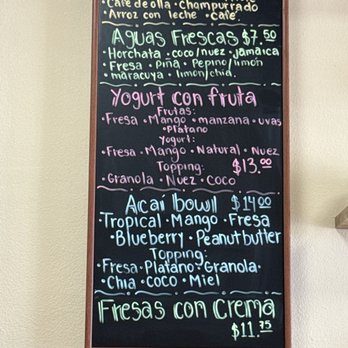 La Azteca Bakery - Menu: Hot drinks, yogurt con fruta y mas - Bakeries Near Me - Santa Maria, California La Azteca Bakery - Menu: Hot drinks, yogurt con fruta y mas - Bakeries Near Me - Santa Maria, California