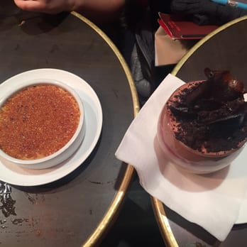 Le Comptoir - Coffee creme brûlée and chocolate mousse - Bistros Near Me - Paris, 75