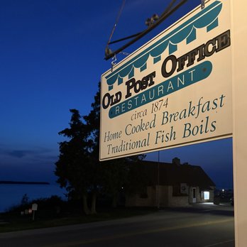 Old Post Office Restaurant - Seafood Near Me - Ephraim, Wisconsin Old Post Office Restaurant - Seafood Near Me - Ephraim, Wisconsin