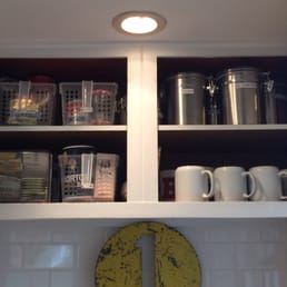 Tiny dwellings need special solutions. Pop Organizing suggested a strategy, the right tools, went shopping and installed for me!