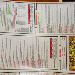 Menu Menu