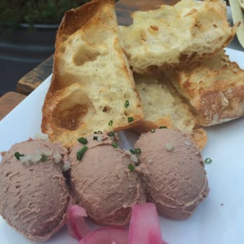 Salty Sow - HH Chicken liver mousse - American Near Me - Austin, Texas Salty Sow - HH Chicken liver mousse - American Near Me - Austin, Texas