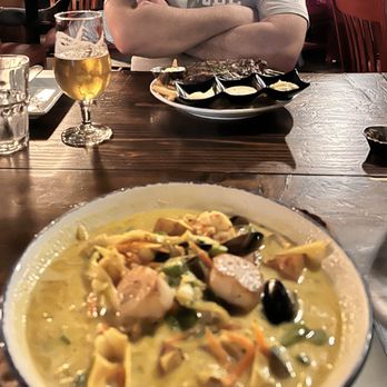 The Trappe Door - Steak frites and Seafood Waterzooi - Belgian Near Me - Greenville, South Carolina