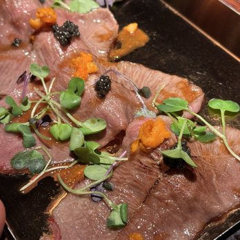 Chubby Cattle - A5 Wagyu Uni Caviar Nigiri - Barbeque Near Me - Pleasanton, California