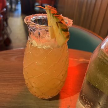 Social Cantina - Pineapple margarita - Tacos Near Me - Bloomington, Indiana