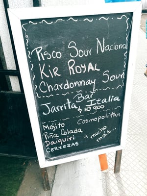 Menu photo 1 Bar Italia Santiago, RM