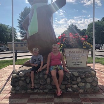 Yogi Bear's Jellystone Park - Morning for the flag raising - RV Parks Near Me - Pierceton, Indiana Yogi Bear's Jellystone Park - Morning for the flag raising - RV Parks Near Me - Pierceton, Indiana