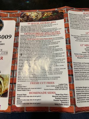Menu photo 1 AJ's Burgers New Rochelle, NY