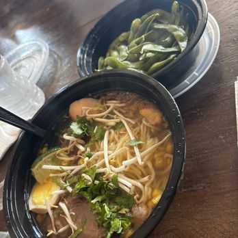 Dragon Bowl C - Brisket ramen and senzu beans - Noodles Near Me - Conroe, Texas