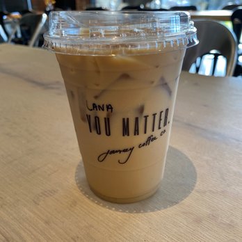 Journey Coffee - Lavender latte (iced) - Coffee & Tea Near Me - Fairfield, California