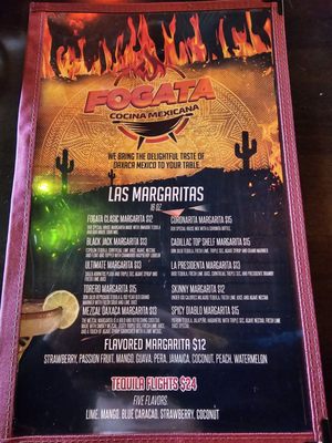 Menu photo 2 Fogata Mexican Restaurant Hartford, CT